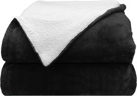Comfort Lab 748279187557 Reversible King/california King 108 Inch X 90 Black