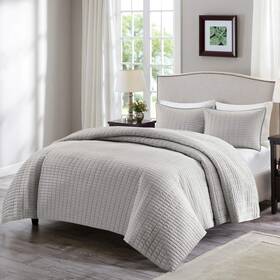 Cs14-0060 Comfort Spaces 675716895310 Kienna Quilt Coverlet Bedspread Ultra Soft Hypoallergenic All Sea