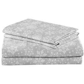 Cs20-0369 Comfort Spaces Cotton Flannel Sheets Twin Size Ultra Soft Sheet Set