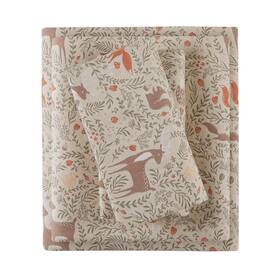 Cs20-1843 Comfort Spaces Cotton Flannel Sheets Twin Xl Size Ultra Soft Sheet S