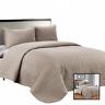 Comin16ju044461 Prewashed Pc Solid Color Soft Quilt Set Coverlet Bedspread Khaki