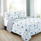 Comin18ju072595 Home Fashion Designs Coastal Beach Theme Quilt Set 696228657456