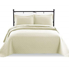 Comin18ju074567 Luxe Bedding Oversized Quilted Bedspread Coverlet Set 687925388804