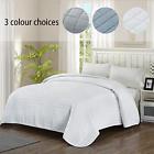 Comin18ju076604 Simple Opulence Washed Super Soft Microfiber Quilt Bedspread 606089322592