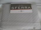 Corrado Sferra Matelasse Queen Blanket Cover Set Dove Grey New 780870671899