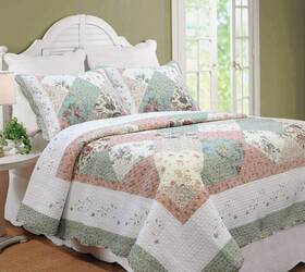 Bb01090609d3 Cozy Line Home Fashions King Size Bedding Quilt Set Farmhouse Shabby Chic Country Cottage Patchwork 3pc