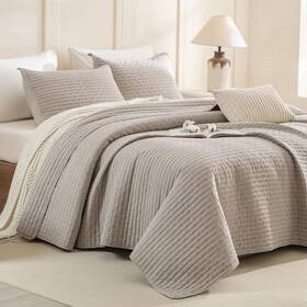B0fcfmwnz5 Cozytide Oversized King Bedspread 128x120stone-washed Cotton Linen Colored