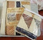 Cracker Barrrel Barrel King Size Country Quilt Eloise Matching Shams
