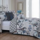 Cre5qtkingghbl Avondale Manor Cherie Piece Quilt Set