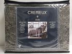 Cremieux Size Full Queen Dylan Black Cotton Quilt Shams Mini Set New Bedding 0790618040832