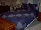 Cremieux Zach Navy Quilt Shams