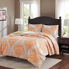 Cs140092 Comfort Spaces Coco Mini Quilt Set Piece Orange 675716894849