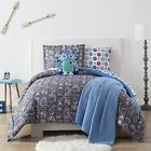 Cs2117fq-1500 Laura Hart Kids Boys Comforter Set With Cartoon Robots Roboto