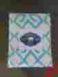 Cv-lamp-k Lampas John Robshaw New Coverlet King 110 X 92 100 Cotton White Turquoise