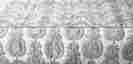 Da6389 Quilt Pineapple Toile Pattern Creative Co-op Screen Printed Bed W Queen 807472942506