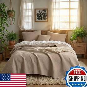 B0751q3qbg Dada Bedding Elegant Matelasse Bedspread Set - 100 Cotton Fabric Floral Sand