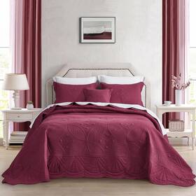 H-5408 Daisyhuang Oversized Bedspread - King Size Bedding Cover Modern And Contemporary Coverlet S