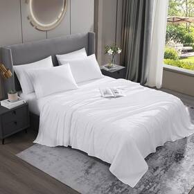 Dayih 785804667016 Deep Pocket King Sheet Set 6 Piece And Queen Cooling Bed Sheets With