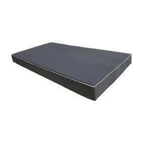 Ad003 Dbm Imports 55132 Cover Only- Outdoor Daybed Fitted Sheet Slipcover 6 Contrast Trim Queen