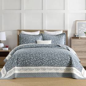 X120 Dduoxin 639393950557 Oversized King Bedspread 128 Inch - 100% Cotton Reversible Californi