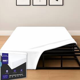 Dc16-0555 Degrees Of Comfort Full Size Box Spring Encasement With Zipper - Bed Proof Du