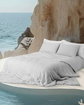 Cs-tn1-lgy-v Dennylife Cooling Comforter Twin Size Q-max 0.4 Blanket For Hot Sleepers Doub