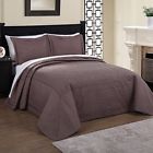 Dh5293450045638 Piece Parisian French Tile Oversized Taupe Brown King 5293450045638