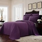 Dh6604977098271 Os Piece Violet Purple Oversized Bedspread King Floor 6604977098271
