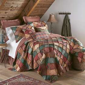 Donna Sharp 754069217076 Campfire Cotton Quilt Bedding - King Bedspread Only