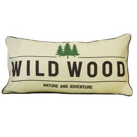 Y20249 Donna Sharp The Great Outdoors Wild Wood Decorative Pillow From Your Lifestyle By
