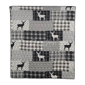 Y20556 Donna Sharp Ridge Point Quilted Throw From Your Lifestyle By