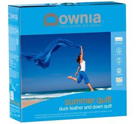 Qtwd303snk Downia Summer Quilt Duck Down And Feather Duvet - King