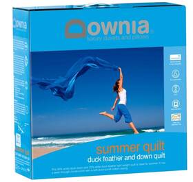 Qtwd303sns Downia Summer Quilt Duck Down And Feather Duvet - Single