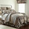 Dsl-q-8384g Donna Sharp Smoky Cobblestone King Size Quit Rustic Lodge Cabin