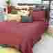 Dvrq1028m Brite Ideas Living Linen Circa Solid Lava Corded King Coverlet 846633135524