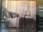 Dwell Studio Queen Quilt Standard Shams Mercer Cotton Velvet Smoke
