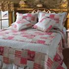 Dxj103197 Dada Bedding Carnation Cotton Patchwork Quilt Set King 819342010727