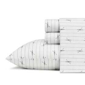 221886 Eddie Bauer - Queen Sheets Cotton Percale Bedding Set Crisp And Cool Home Dec