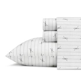 221887 Eddie Bauer - King Sheets Cotton Percale Bedding Set Crisp And Cool Home Deco