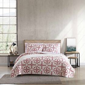 Eddie Bauer 883893800168 King Quilt Set Cotton Reversible Bedding All Season Lodge Home D Cor