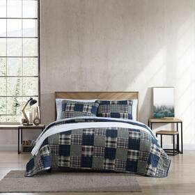 Ushsa91235751 Eddie Bauer Queen Quilt Set Cotton Reversible Bedding All Season Lodge Home D Cor