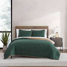 Ushsa91318118 Eddie Bauer Full/queen Quilt Set Super Soft Reversible Bedding With Matching Sham S