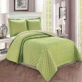 B07jf6g7dn Elegant Comfort Luxury 3-piece Bedspread Coverlet Diamond Design Quilted Set