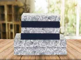 Zmm-6pc-paisley-king-navy Elegant Comfort Luxury Soft Bed Sheets Paisley Pattern - 1500 Premium Hotel Q