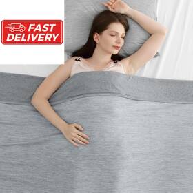 8541806246 Elegear Revolutionary Cooling Blanket Twin Absorbs 59 Inch X 79 Gray