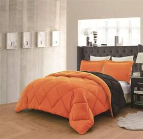 Empire Home 766646315129 Reversible 7 Piece Comforter Set Sheet - Down Alternative