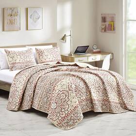 Esca 843688115686 Massarra 3 Piece Bedspread Set