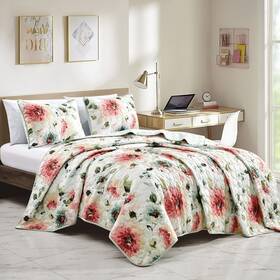 Esca 843688116393 Lahja Luxury 3 Piece Bedspread