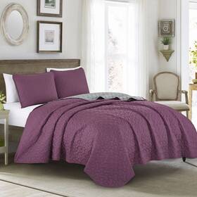 Esca 843688117765 Zaka Luxury 3 Piece Bedspread