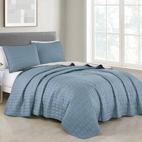 Esca 843688117789 Zana Luxury 3 Piece Bedspread